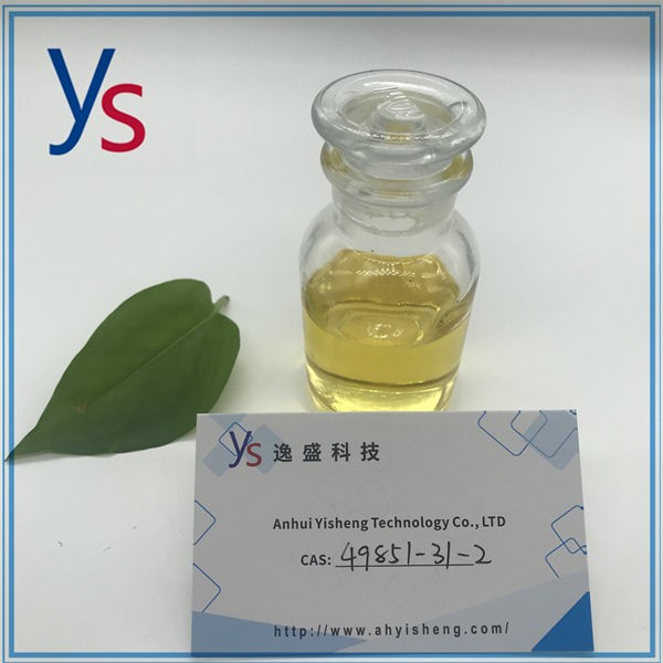 Cas 49851-31-2 Veiligheid Chemicaliën Olie 2-broom-1-fenyl-1-pentanon 